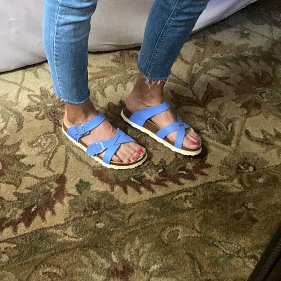 BIRKENSTOCK BLUE BETULA - Picture 1 of 9